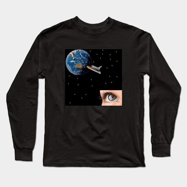 Spacecraft Long Sleeve T-Shirt by Promaxx